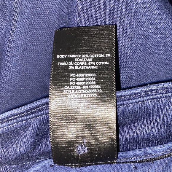 Aritzia The group Babaton Wide Leg Cropped Pant blue Size 10 - Picture 10 of 12